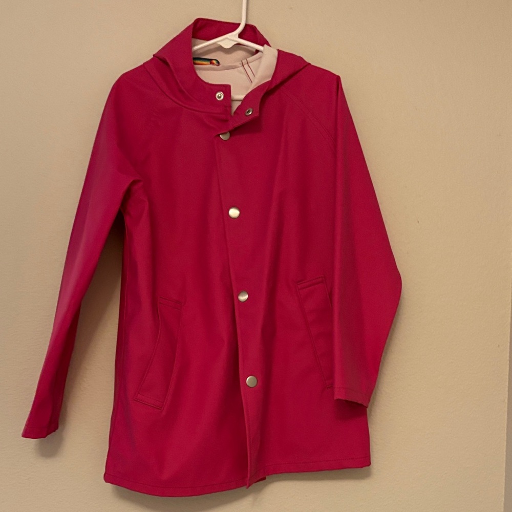 Primary rain coat in pink kids